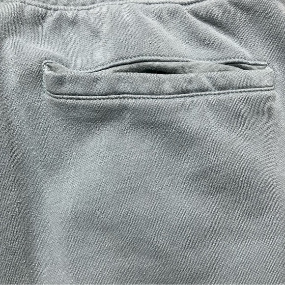 ☀️ The North Face Sweat Shorts Mens Size Small Green/Blue - Picture 6 of 7